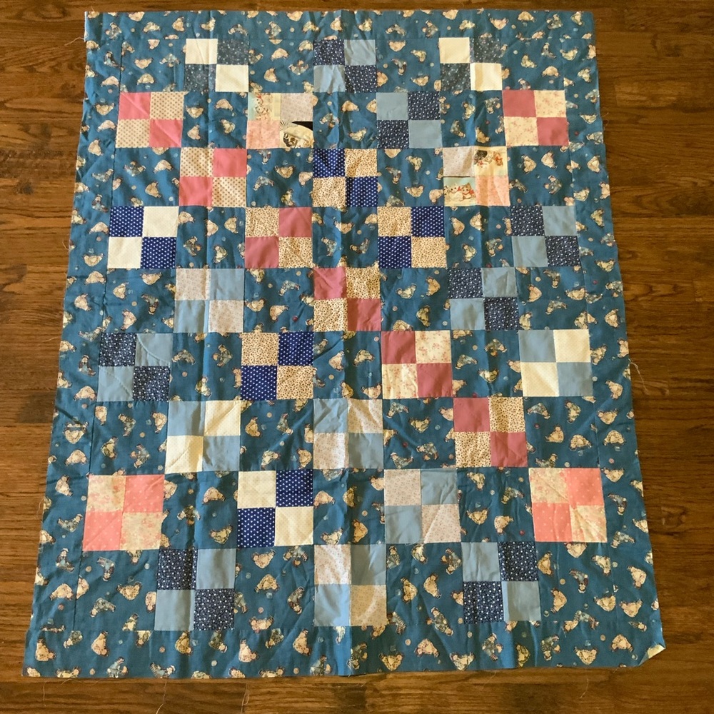 Handmade quilt top